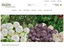 Tablet Screenshot of panache.de